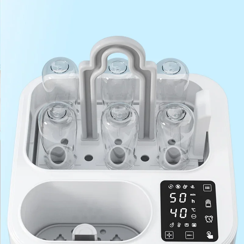 Big capacity milk bottle steriliser baby bottle warmer digital baby bottle sterilizers and dryer