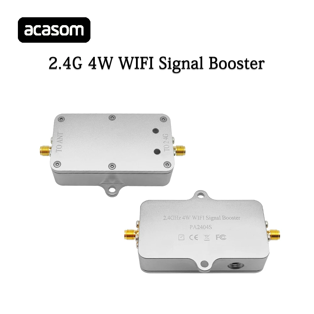 2.4GHz Wifi 4W Range Extenders Signal Booster Wireless Broadband Amplifier Router 2.4Ghz Power Range Signal Booster
