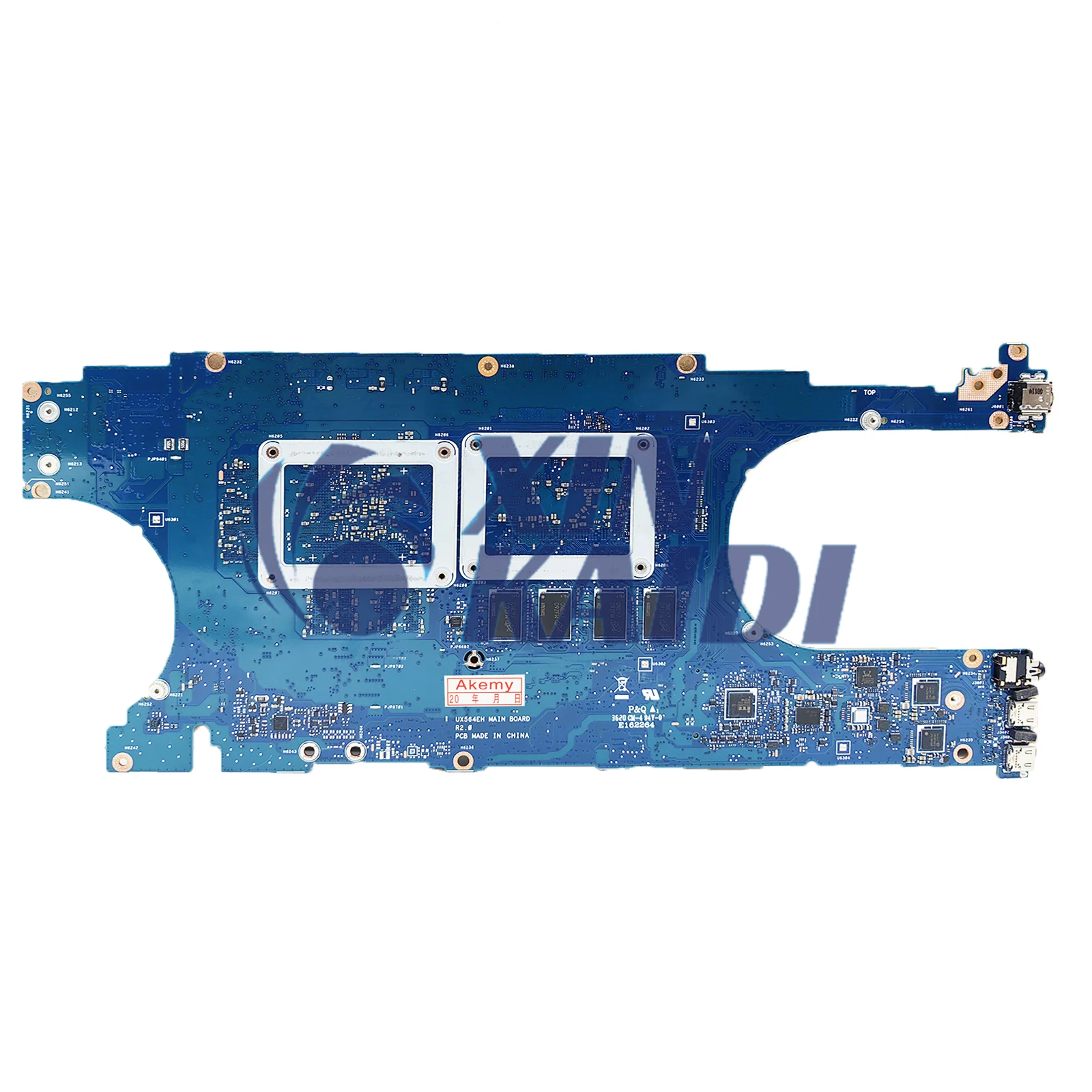 Laptop Motherboard For Asus Zenbook Flip UX564EI UX564EH Q538EI Notebook Mainboard i5 i7 11th CPU 16G RAM GTX1650 GTX1650TI