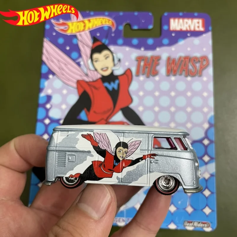 Stock-Hot Wheels Vintage Culture de divertissement Ant-Man Hulk édition féminine modèle de voiture en alliage petit jouet de véhicule T1 populaire