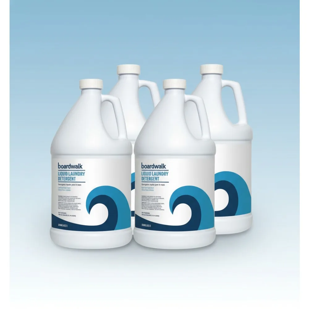 

Concentrated Liquid Laundry Detergent, 4-Pack 1 Gallon Bottles, Fresh Scent, Brightens & Whitens for All Fabrics