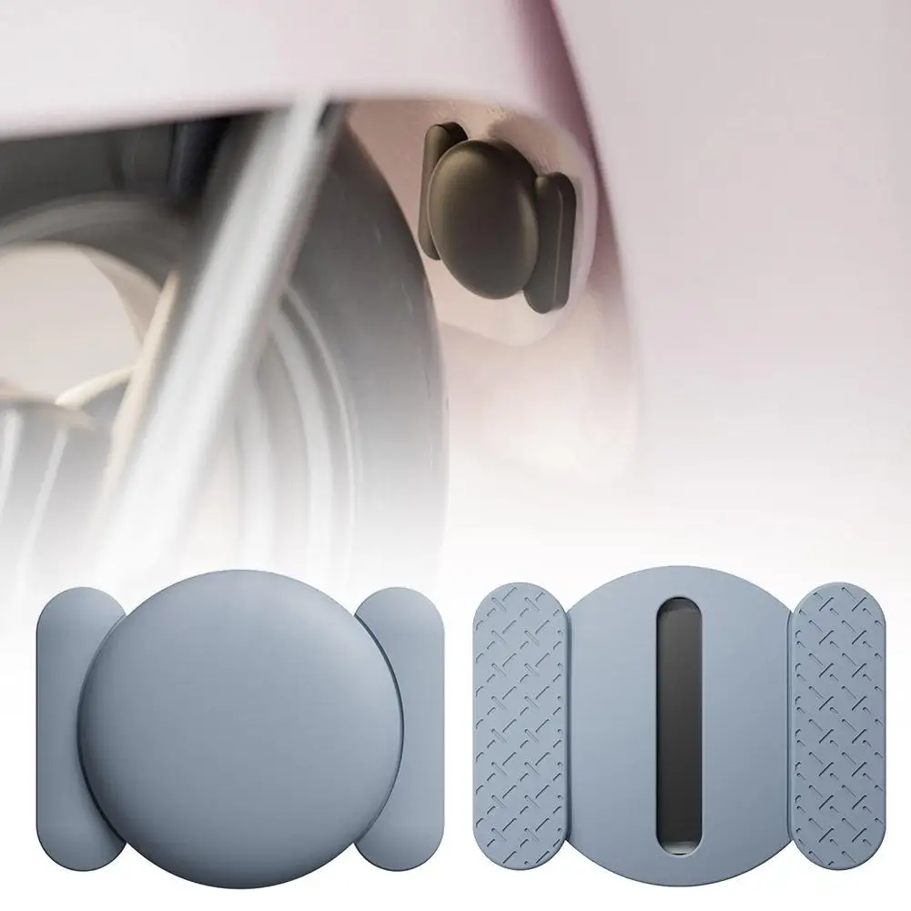 For Airtag Metal Magnetic Suction For Air Tag Holder Gps Tracker Car Bike Motorcycle For Airtags Protective Cove E5y6