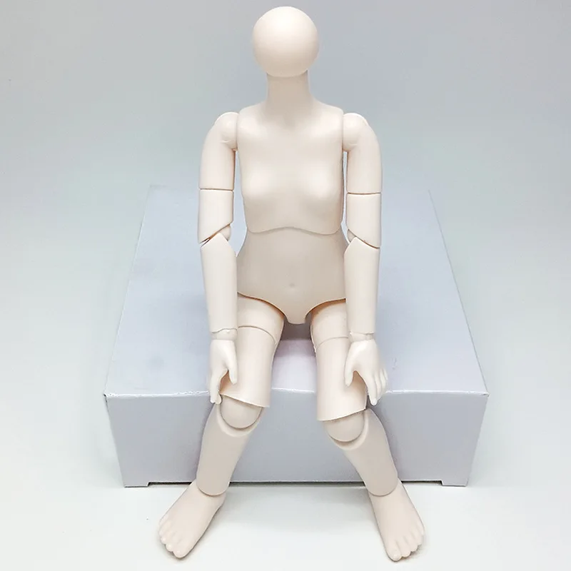 Muñecas BJD 1/6, cuerpo desnudo de 30cm, muñeca de cuerpo desnudo, piel blanca, articulación Flexible, accesorios para muñecas móviles, juguete DIY, regalo de cumpleaños para niños