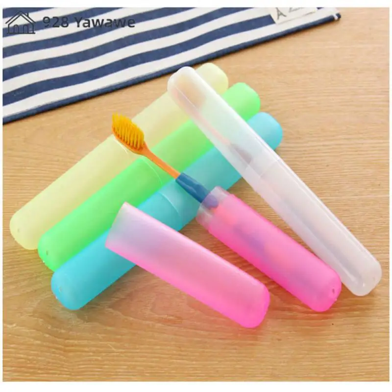 Protection Box Dust-proof Compact Design 20g Storage Organizer Toothbrush Holder Case Portable For Travel Not Easily Broken Tidy