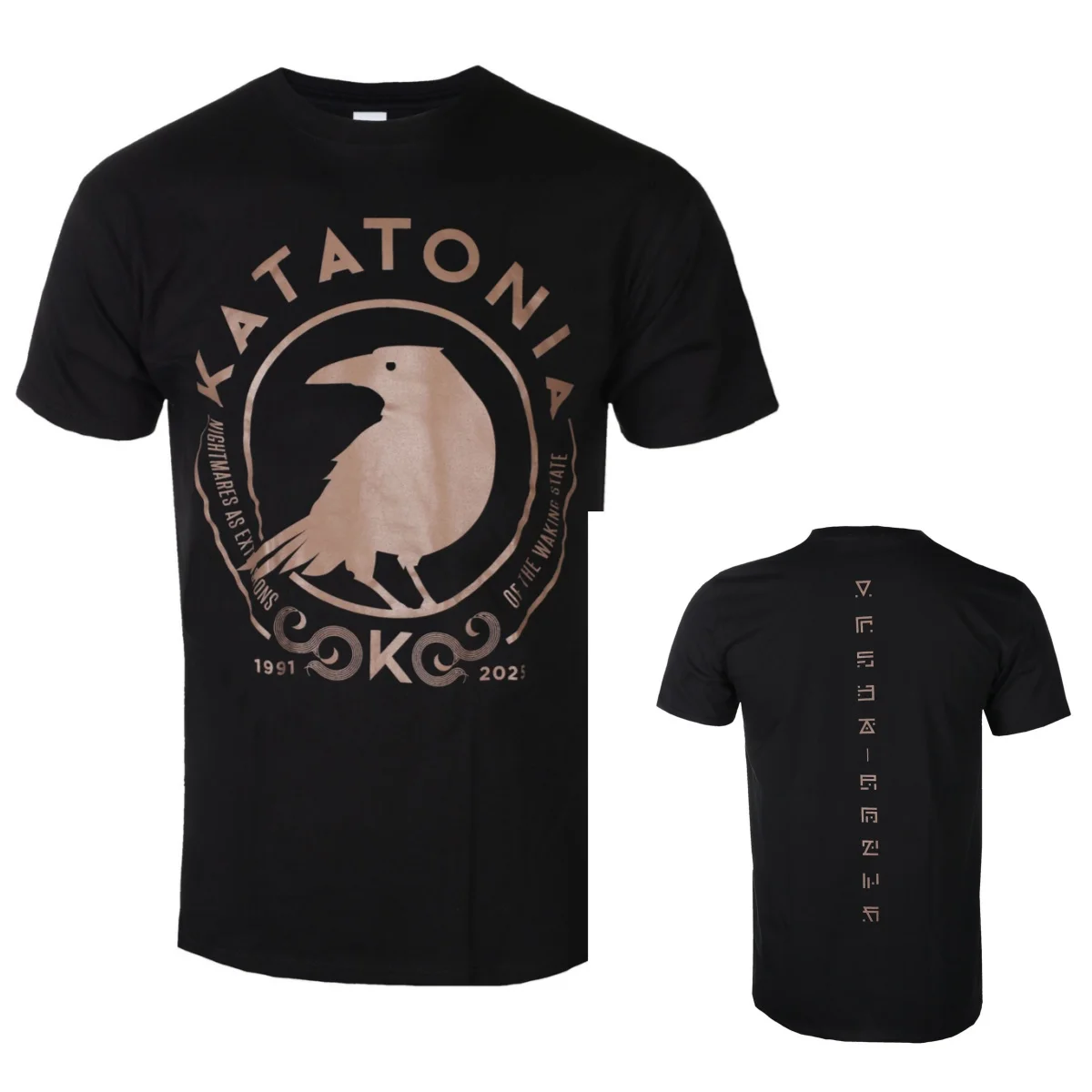 New Katatonia Graphic Cotton T-shirt Unisex Summer Short Sleeve Fashion Brand Tee Luxury Casual Vintage Tees