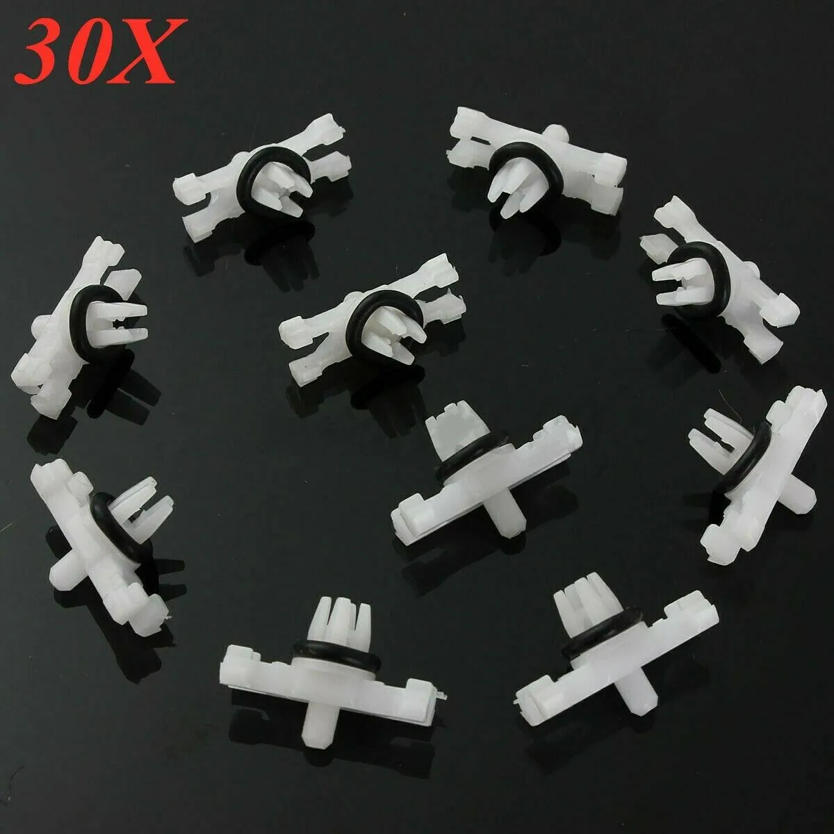 

Parts Clips Clip Fastener For BMW E46 51138204858 Pro Rain Gutter 30 Pcs Accessories FCP-0195 High Quality New