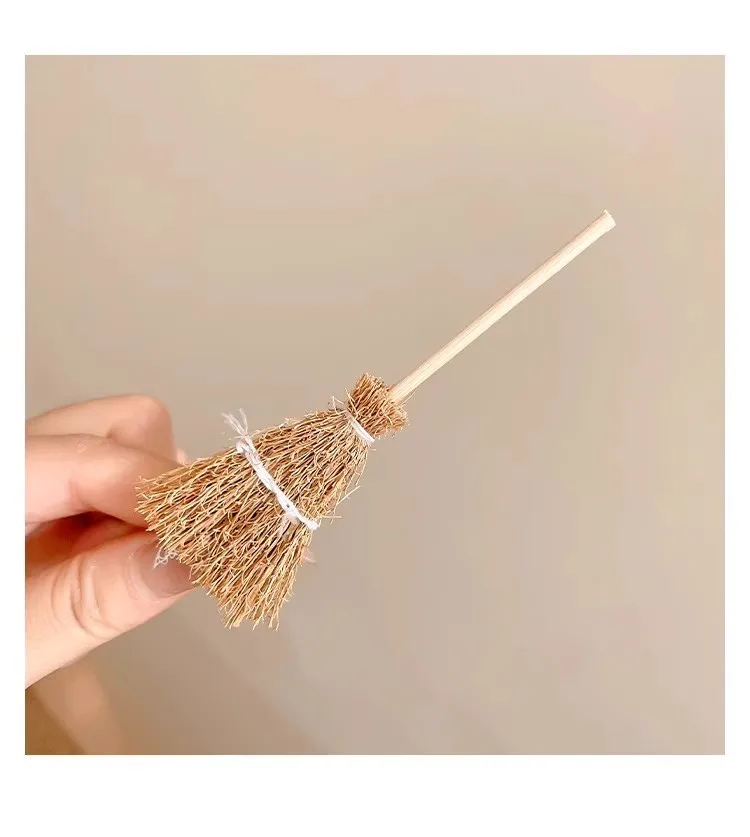 مشبك شعر مكنسة الساحرة للهالوين، مشبك شعر مكنسة سحرية مبتكر ومرح، مناسب للمهرجانات والحفلات