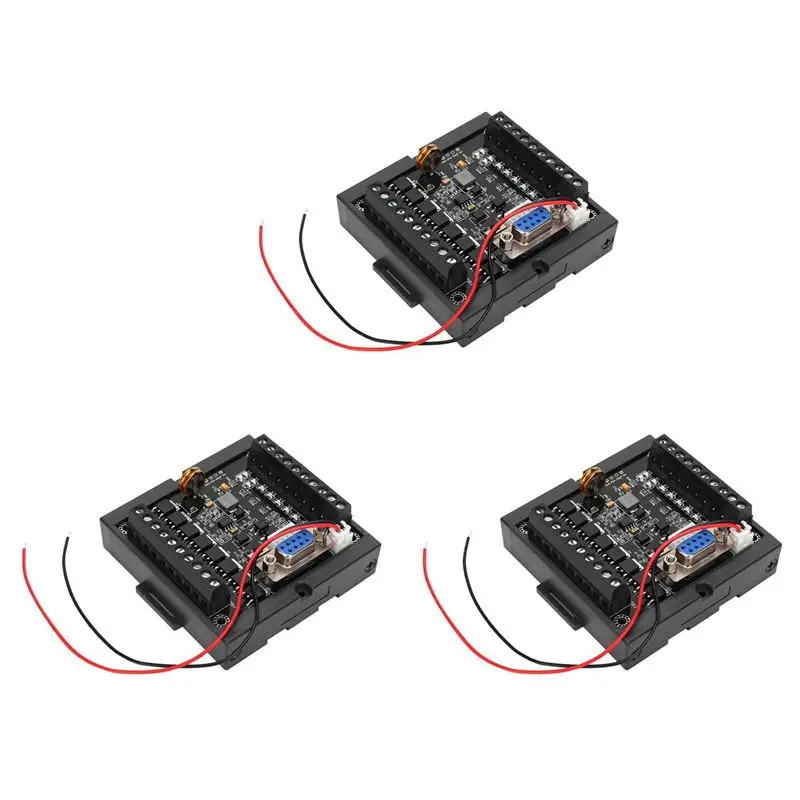 QWE-3X Programmable Controller FX1N-20MT PLC Module Regulator Industrial Control Board DC24V Programmable Logic Controller