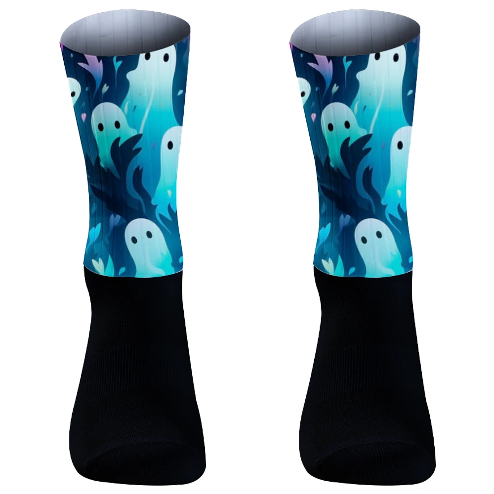 

Новинка 2026, всесезонные велосипедные носки, носки на Хэллоуин, Франция, носки Peloton Crew для женщин и мужчин, товары