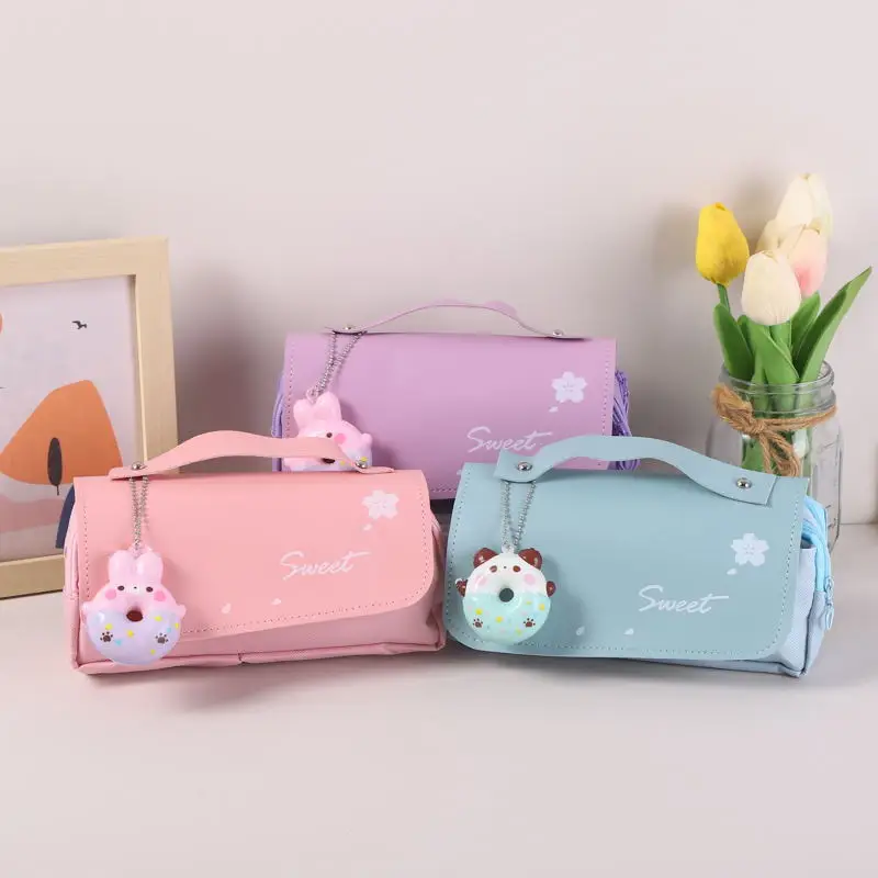 Astuccio-borsa dal Design giapponese Sanrio spaziosa ed elegante, adorabile cancelleria per cartoni animati prezzo più basso di sempre