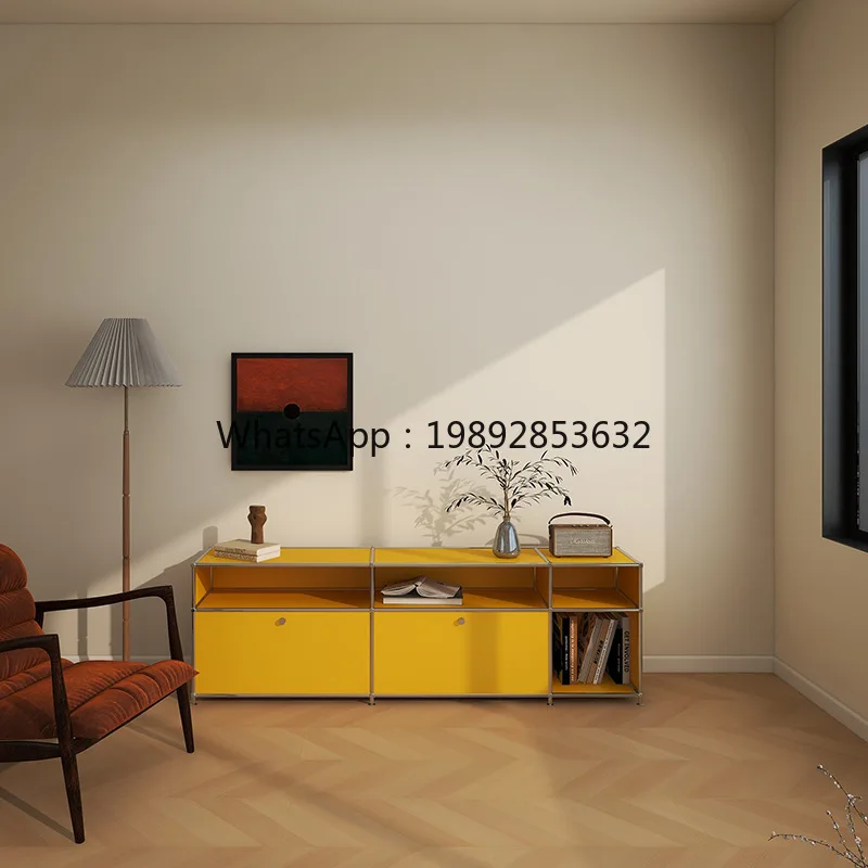 خزانة تلفزيون YFY مخصصة من الفولاذ المقاوم للصدأ خزانة وحدات لتناول الطعام في المنزل