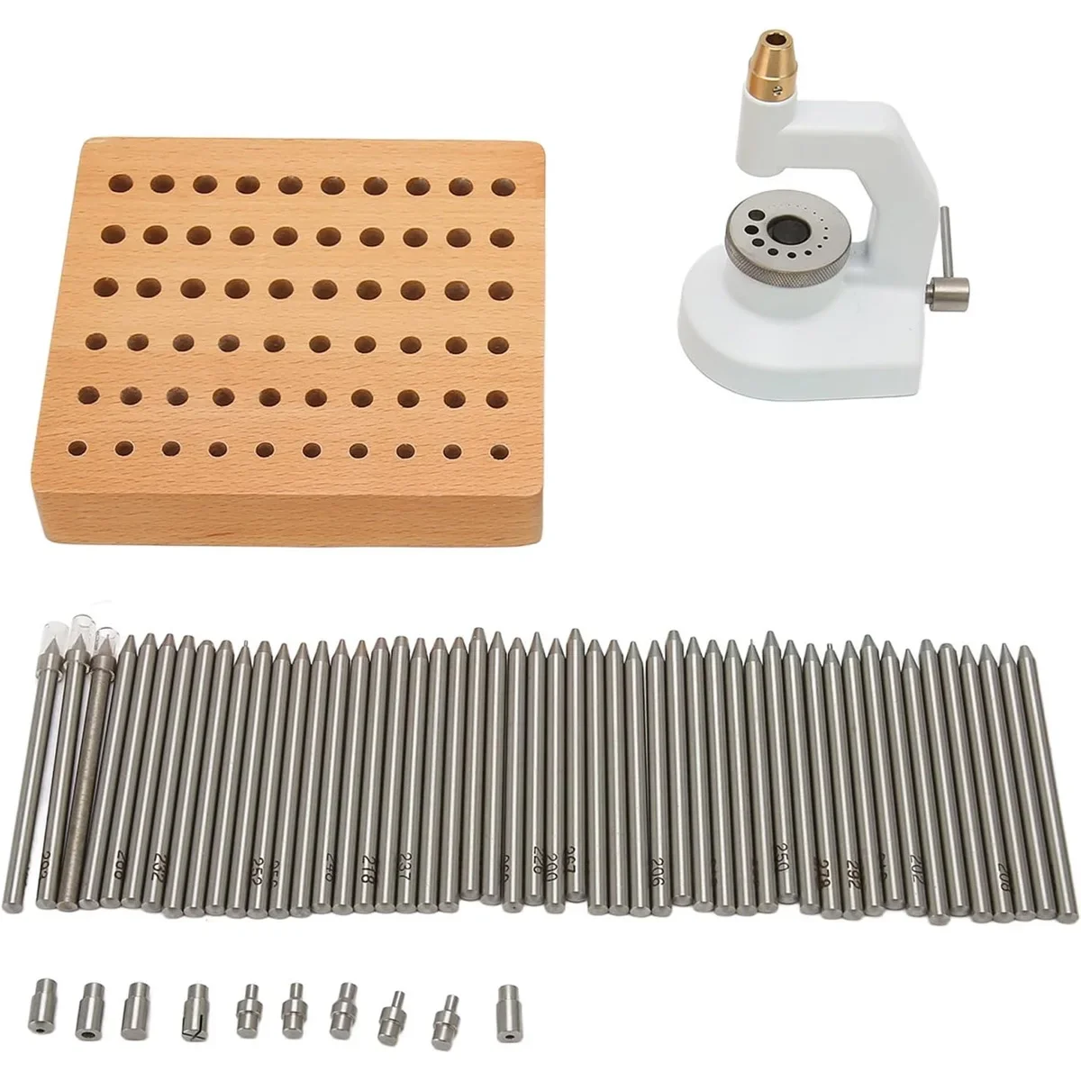 Watch Repair Tool China Made 5285 Watchmakers StakingTool Set for Watch Repairs Dismantle Parts and Balance Wheel