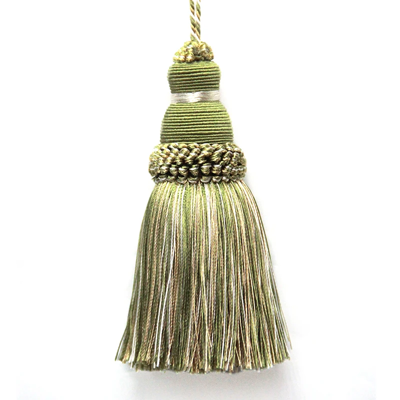 Hanging Rope Silk Tassel Trim for DIY, 1Pc