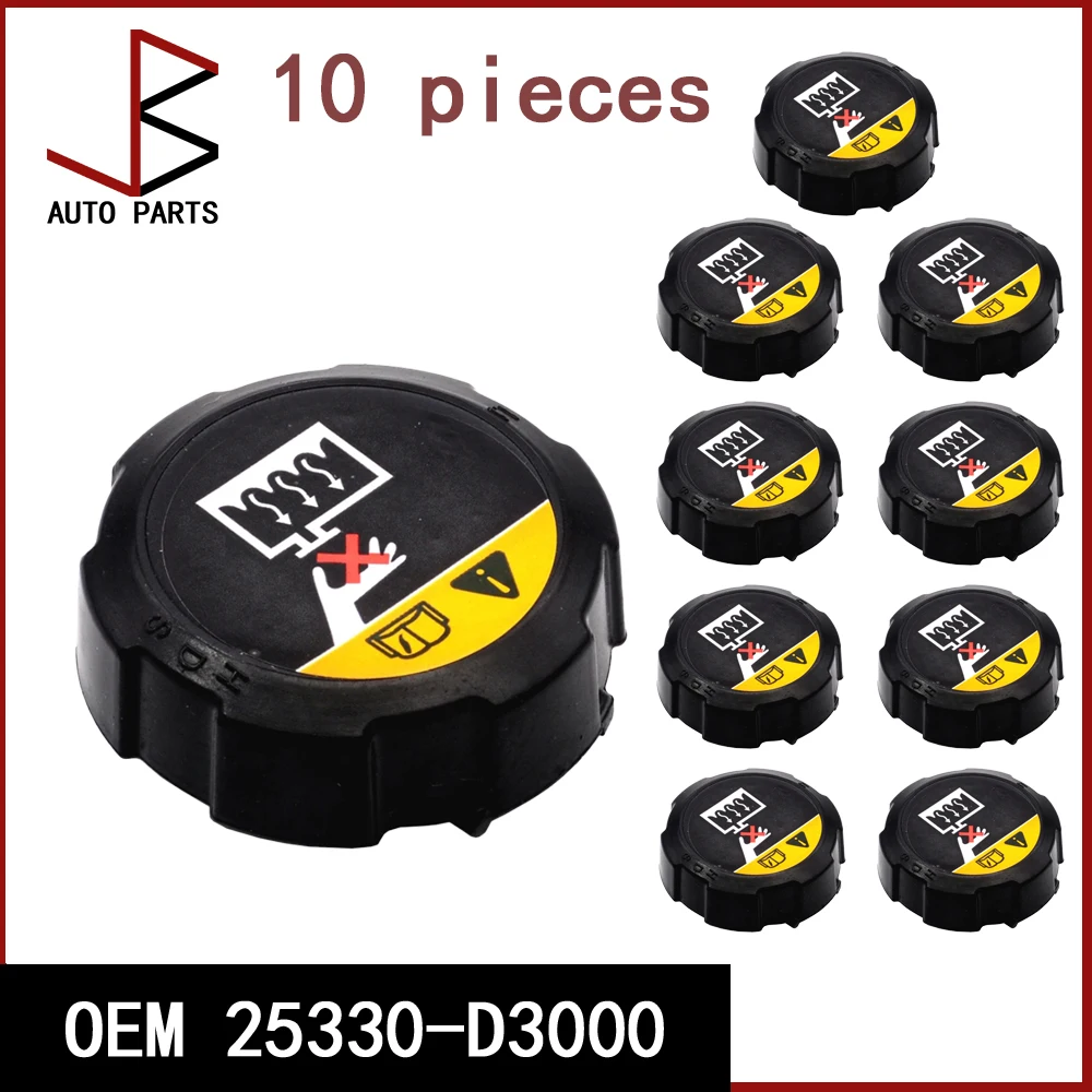 

10PCS OEM 25330-D3000 Reservoir Tank Cap ​For HYUNDAI i30 ​For KIA CEED For TUCSON For KONA For PICANTO Reservoir Tank Cap