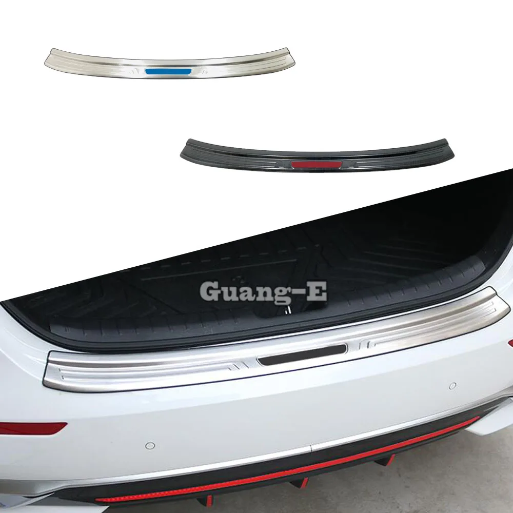 

Car Rear Bumper Trunk Threshold Door Sill Outer Protector Cover Stainless Steel 1PCs For Kia K3 Forte Cerato 2019 2020 2021 2022