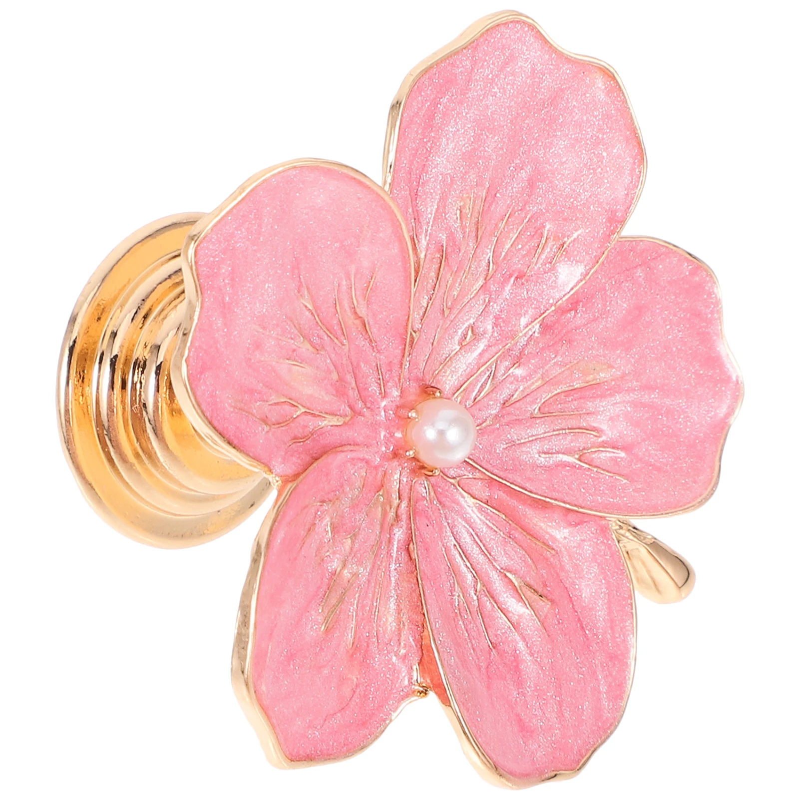 مقبض كابينة من سبائك الزنك مستوحى من الزهور الأنيقة، مقبض درج مزخرف لمظهر الأثاث العتيق للمزرعة الحديثة