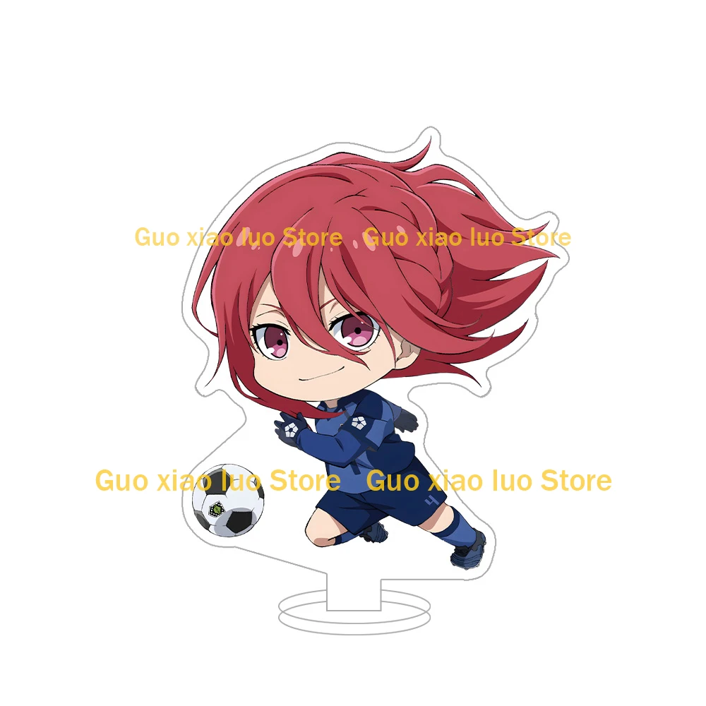 TV sepak bola kunci biru Anime Rin Itoshi You Hiori Sae Itoshi ryused Shilou ornamen meja mainan berdiri akrilik lucu baru hadiah liburan