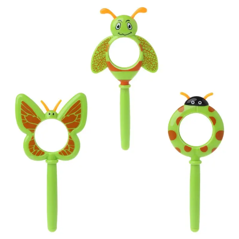 Plastic Magnifier for Butterfly Lens Reading Plastic Glass for Child Exploration for P