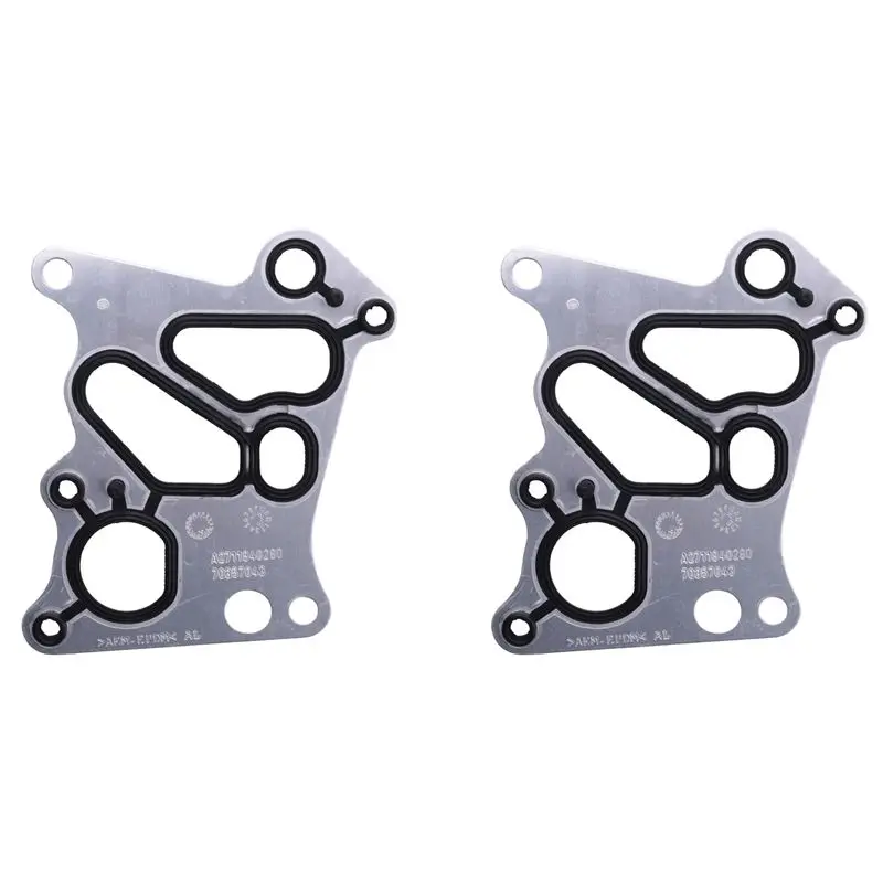 

2X 2711840280 Oil Cooler Gasket Kits For Mercedes M271 W204 C180 C200 E200 SLK200-AU62