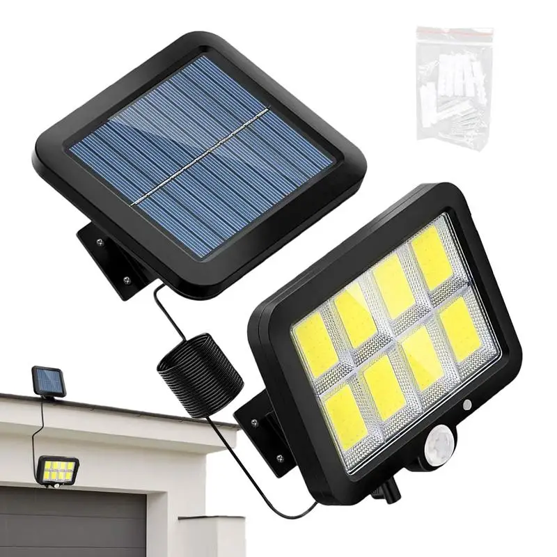 

Solar Parking Lot Lights 300LM Solar Lights Waterproof Garden Light 3 Modes Motion Sensor Outdoor Lights For Outside Garden Yard