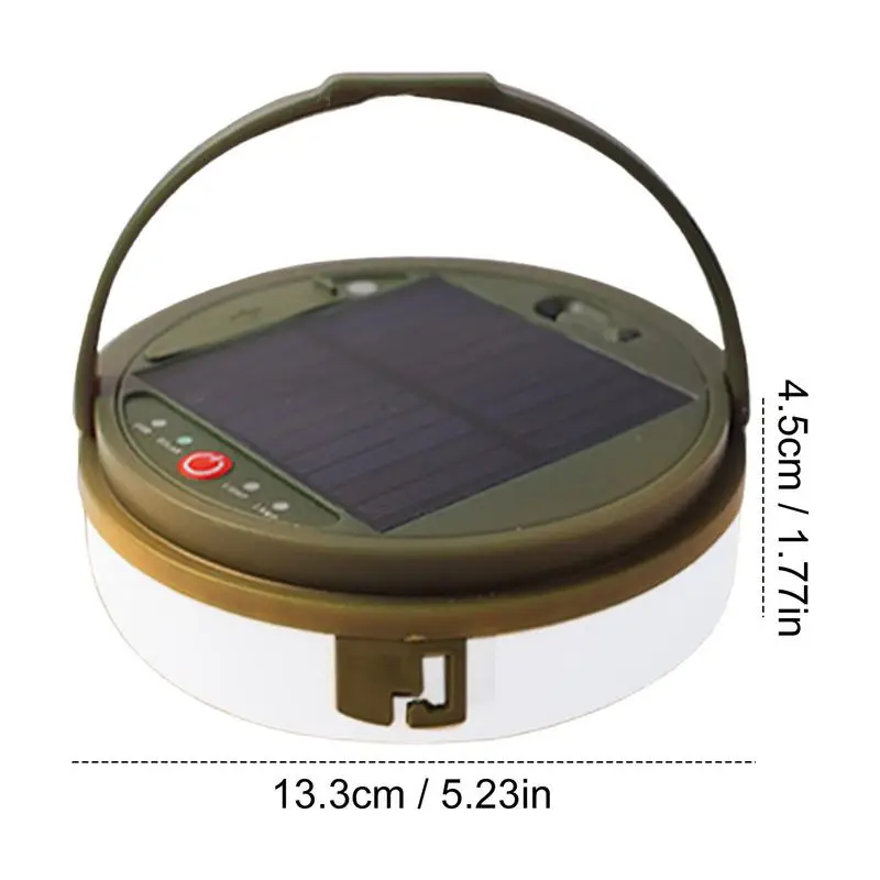 Imagem -06 - Portable Camping String Lights Multi-mode Luzes Led Solares ao ar Livre Jardas Rvs Caminhadas