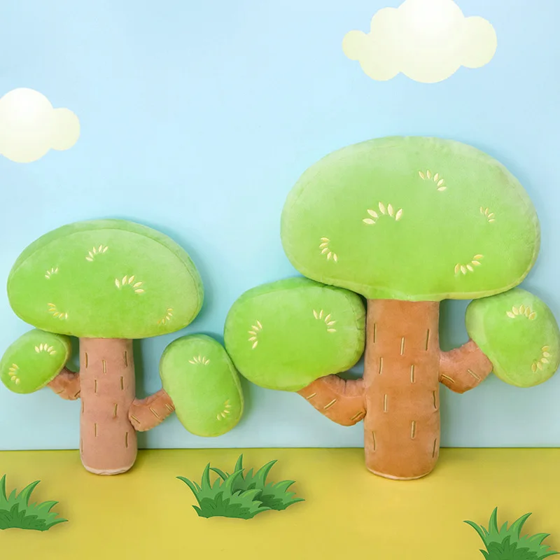 Simulation Big Tree Plush Toy Cushion Creative Strange Shape Pillow High Quality Toy Children Girls Gift Kids Photography Props