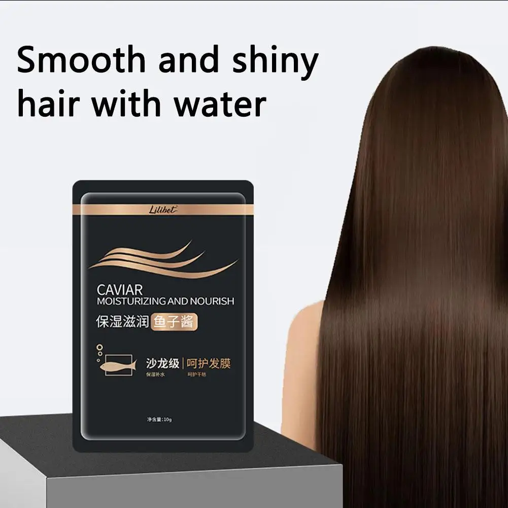 Magical Caviar Hair Mask Deep Smoothing Straightening Hair Soft Deep Treatment Dry Hair Damage Frizzy Keratin Care Repair T0K6