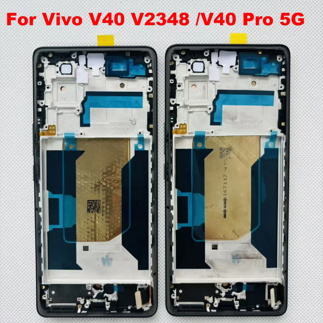 Original AMOLED For Vivo V40 Pro 5G LCD Frame V40E Display Screen For Vivo V40 Lite 5G IDN V40 Lite 4G IDN Y300 S18E LCD