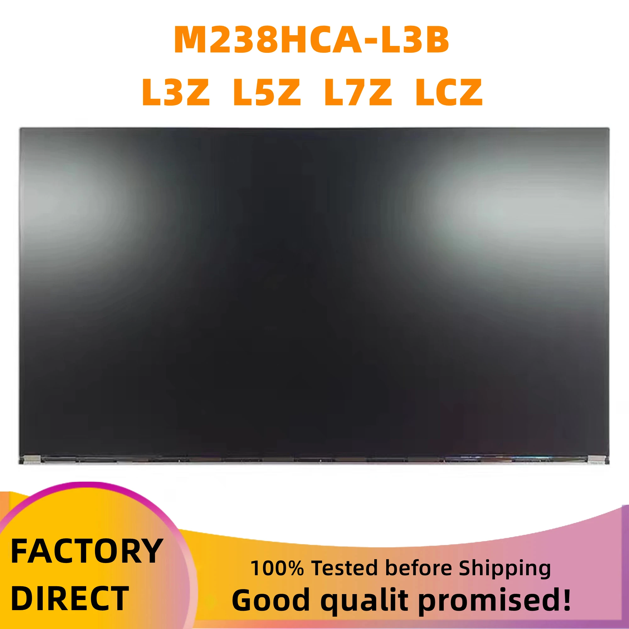 

Original M238HCA L3Z M238HCA L5Z M238HCA L3B M238HCA L7Z M238HCA LCZ For HP Pavilion 24-K0016UR 30 Pins IPS Display All-in-one