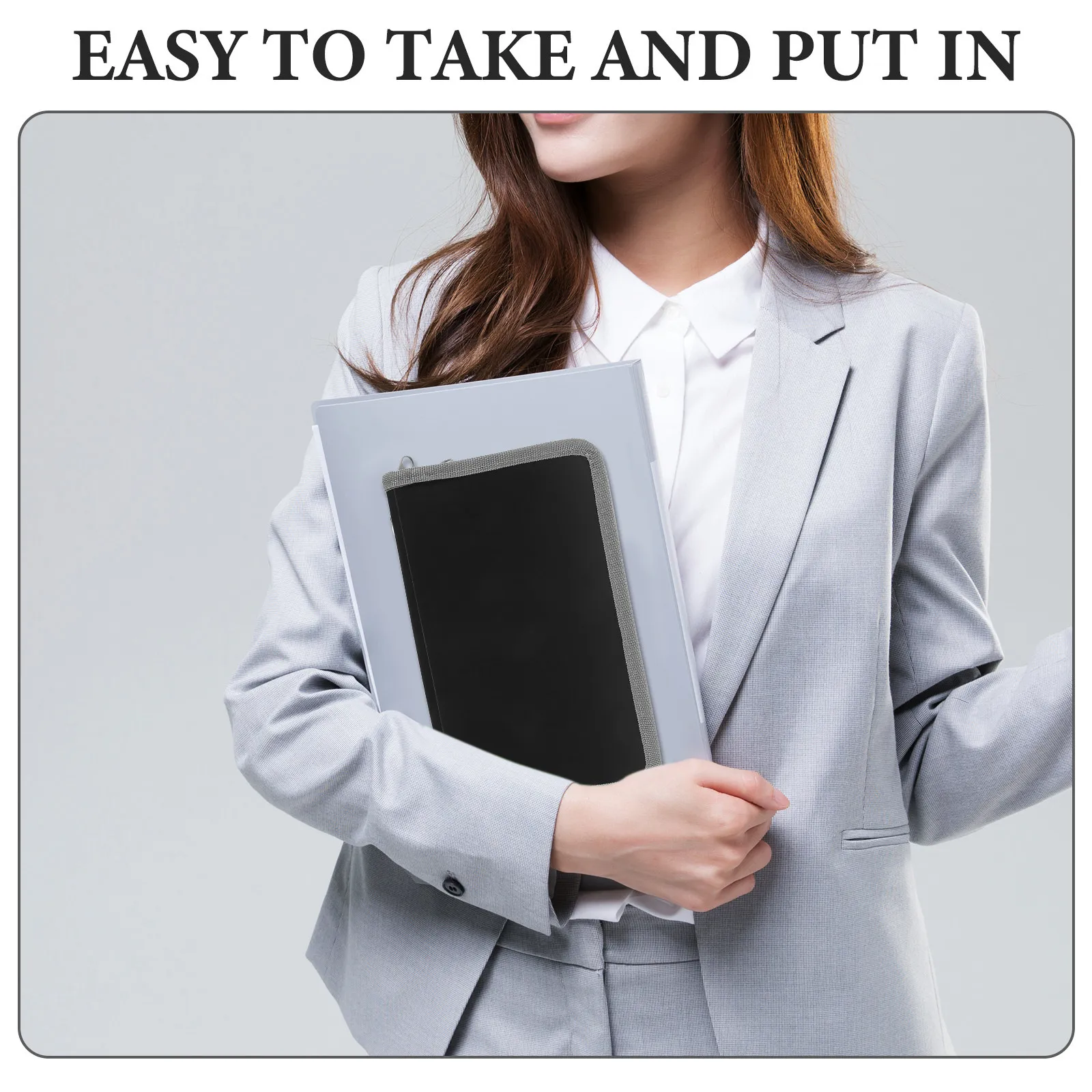 

Accordion File Organizer Plastic Document Folder Bag Portable Lightweight for Receipts Business Cards Coupons Tickets Bills and