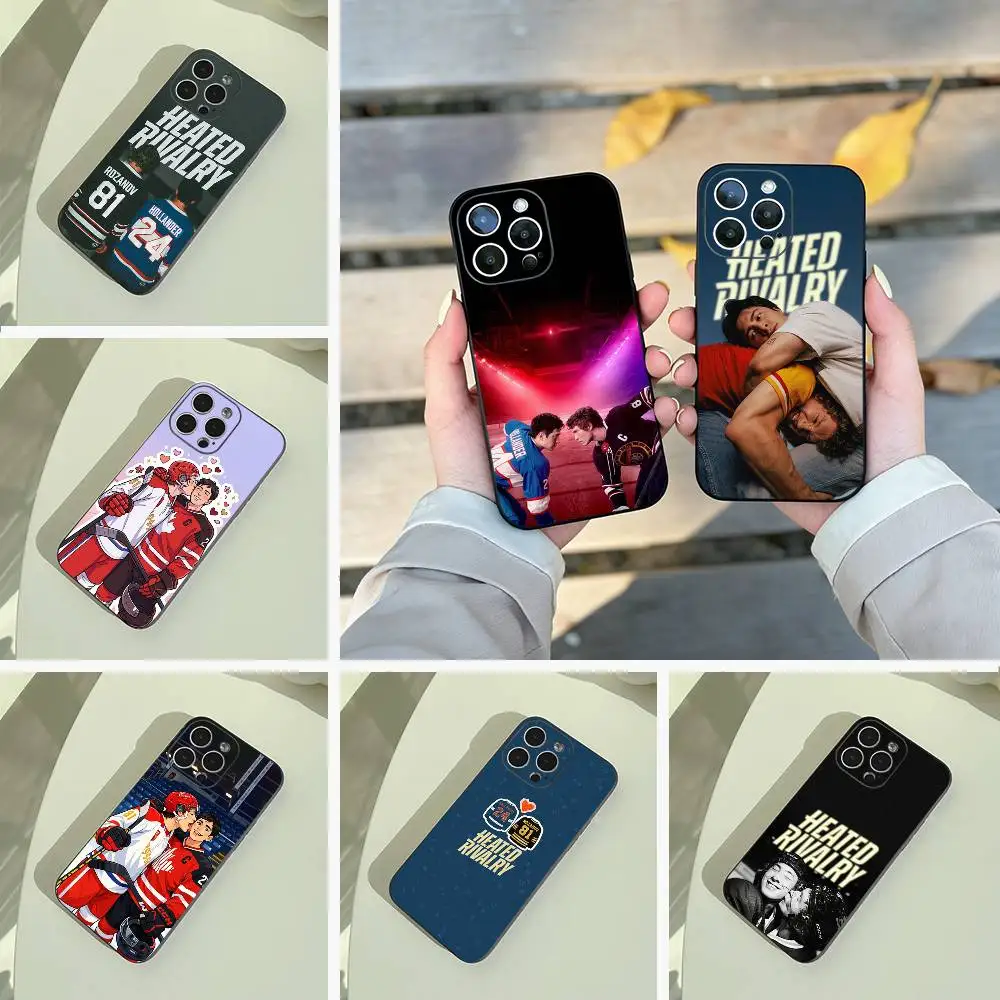 

Heated Rivalry-Shane Hollander-Ilya Rozanov Phone Case For iPhone 17,16,15,14,13,12,11 Pro Max,16Plus,XS Soft Black Cover