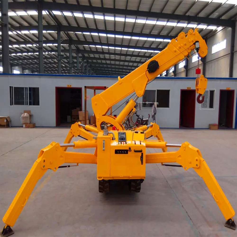 

8 Ton High Performance Spider Crane CE Certified Crawler Spider Crane 35M Lifting Height for Rough Terrain