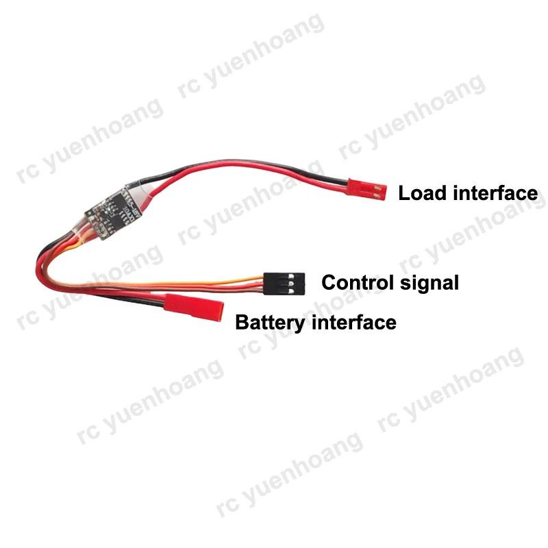 สวิตช์ควบคุมสัญญาณ PWM สำหรับเครื่องบินบังคับวิทยุ 1 ชิ้น โมดูลสวิตช์ปั๊มน้ำ/ปล่อยสินค้าทางอากาศ สำหรับโดรนเกษตร