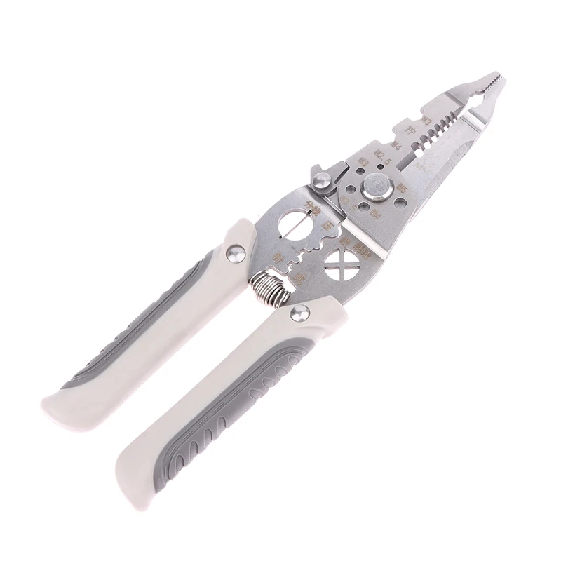 Electrician Specific Wire Stripping Pliers Multifunctional Electricians Maintenance Anti-Slip Stripper Cable Crimper Pliers Tool