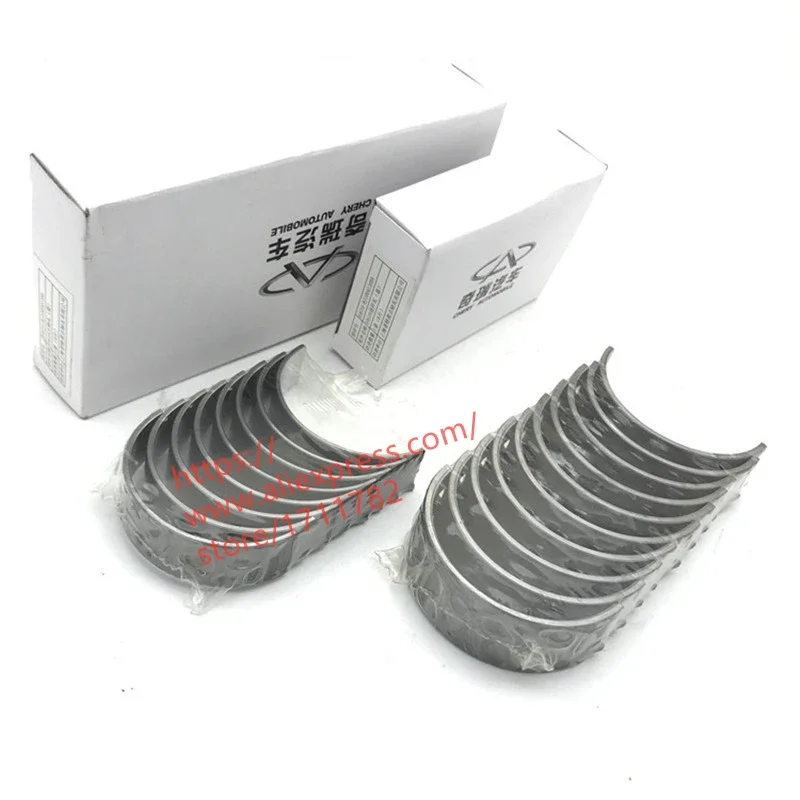 Engine Crankshaft Bearing&Connecting Rod Bearing For Chery A515 Cowin 2/3 Fulwin Bonus Very Celer 477 Engine 1.5L