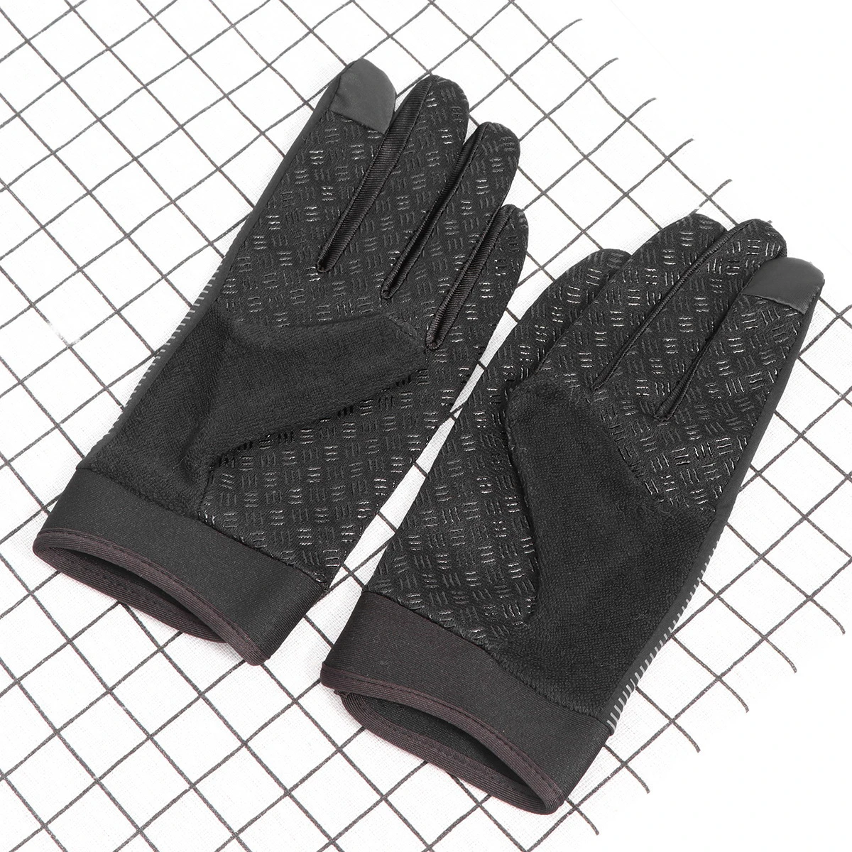

Sunscreen Ice Gloves Fishing Non for Diving Non-slip Swimming Riding Black Men and Women
