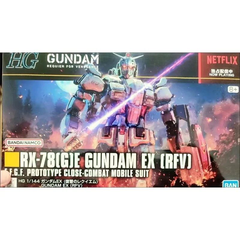 

Коллекционная модель Bandai HG 1/144 RX-78 G E GUNDAM EX RFV Aninm в оригинальной коробке, полностью собранная, с подвижными элементами, игрушка-подарок для детей, в наличии.