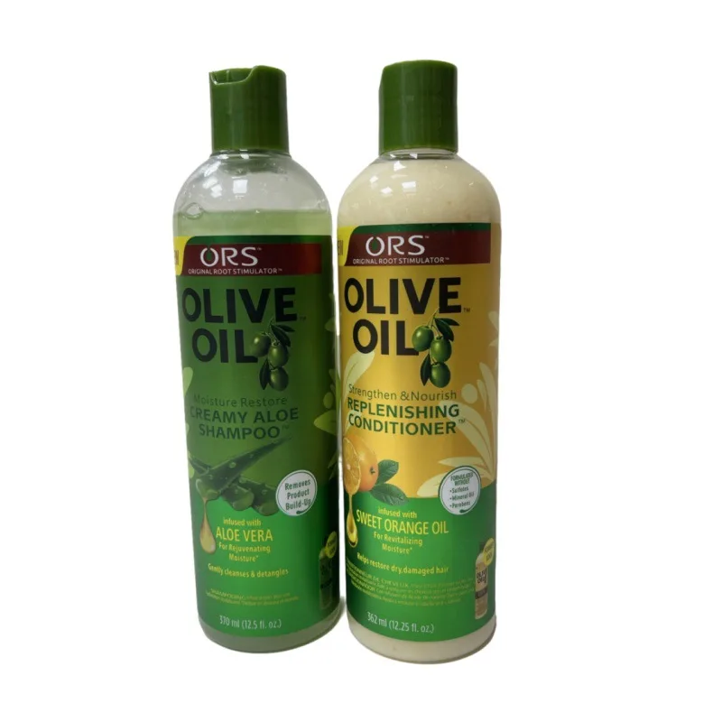 Olive Oil Aloe Shampoo Glossy Conditioner Hair Essence Oil Improve impatience and suppleness refreshing and oil controlling