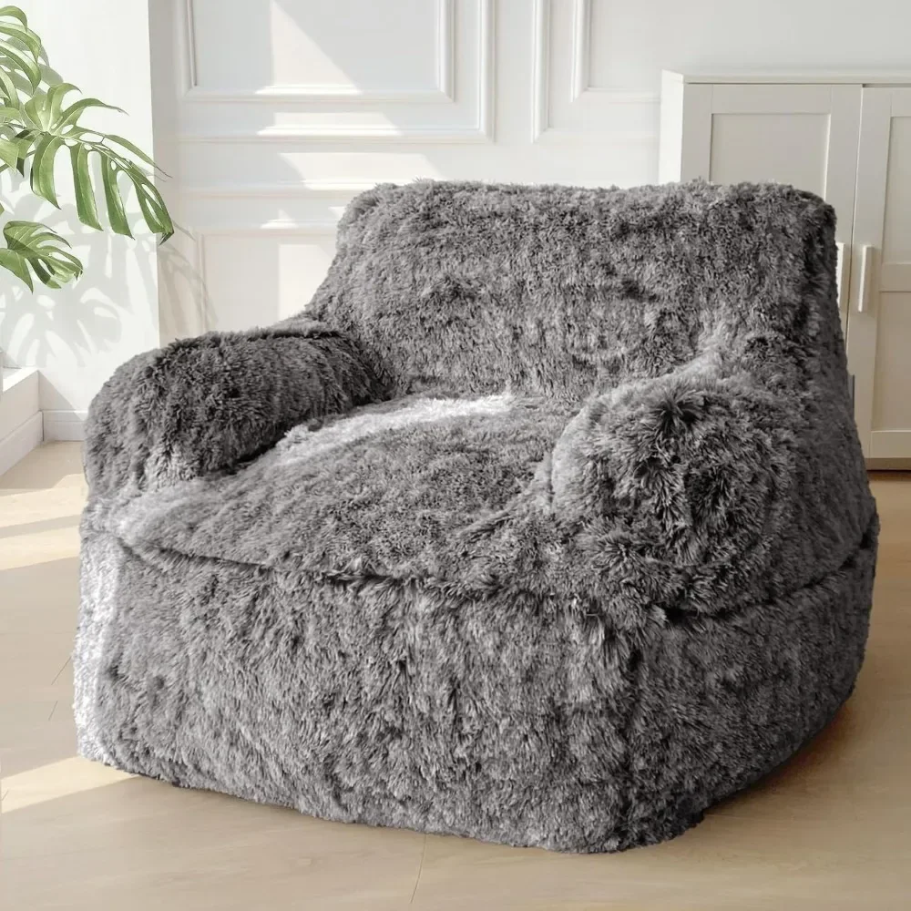 Bean Bag Sofas Designed with pockets and synthetic suede 44