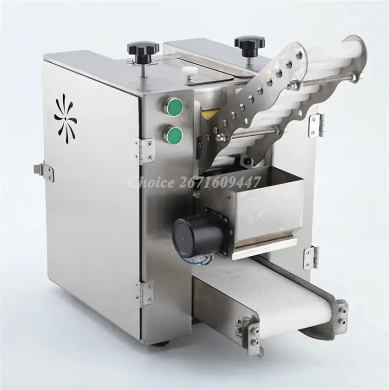 Automatic Skin Roti Maker/Dumpling Wrapper Making Machine/Wonton Sheet Making Machine  Electric Dumpling Gyoza Skin Machine