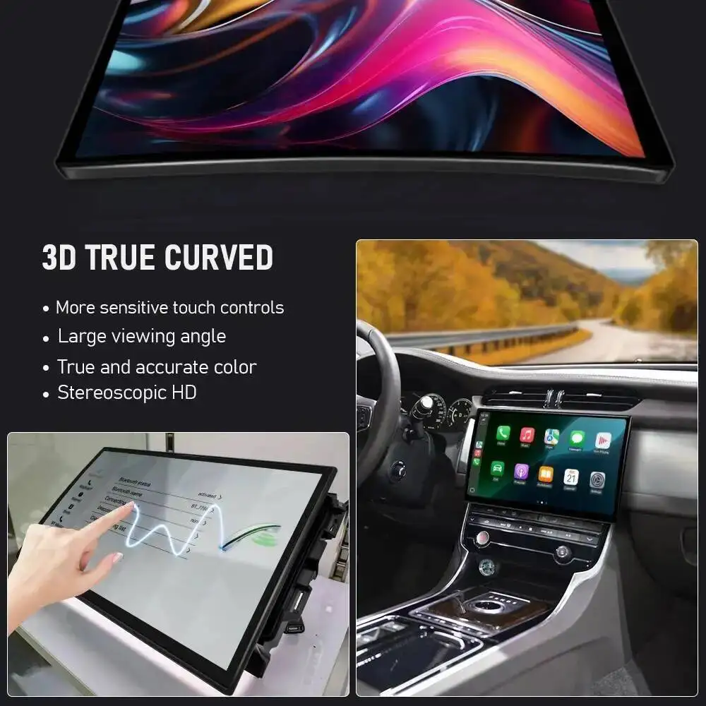 Dual System Android Car Radio Multimedia Playe Carplay GPS Stereo 11.4