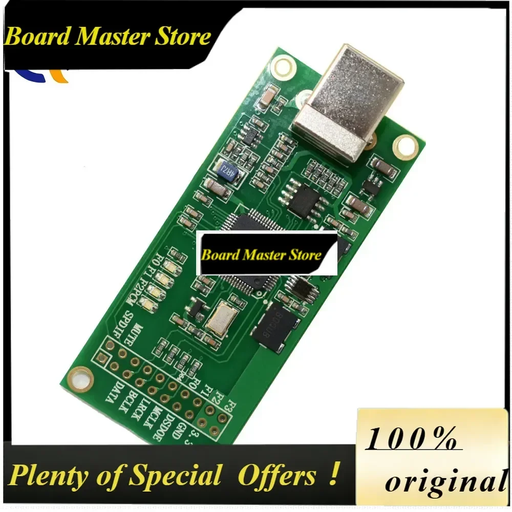 BoMaSNEW XU208 Xmos USB Digital Audio Interface U8 Upgrade Asynchronous Amanero Module For Hifi Amplifier A3-003