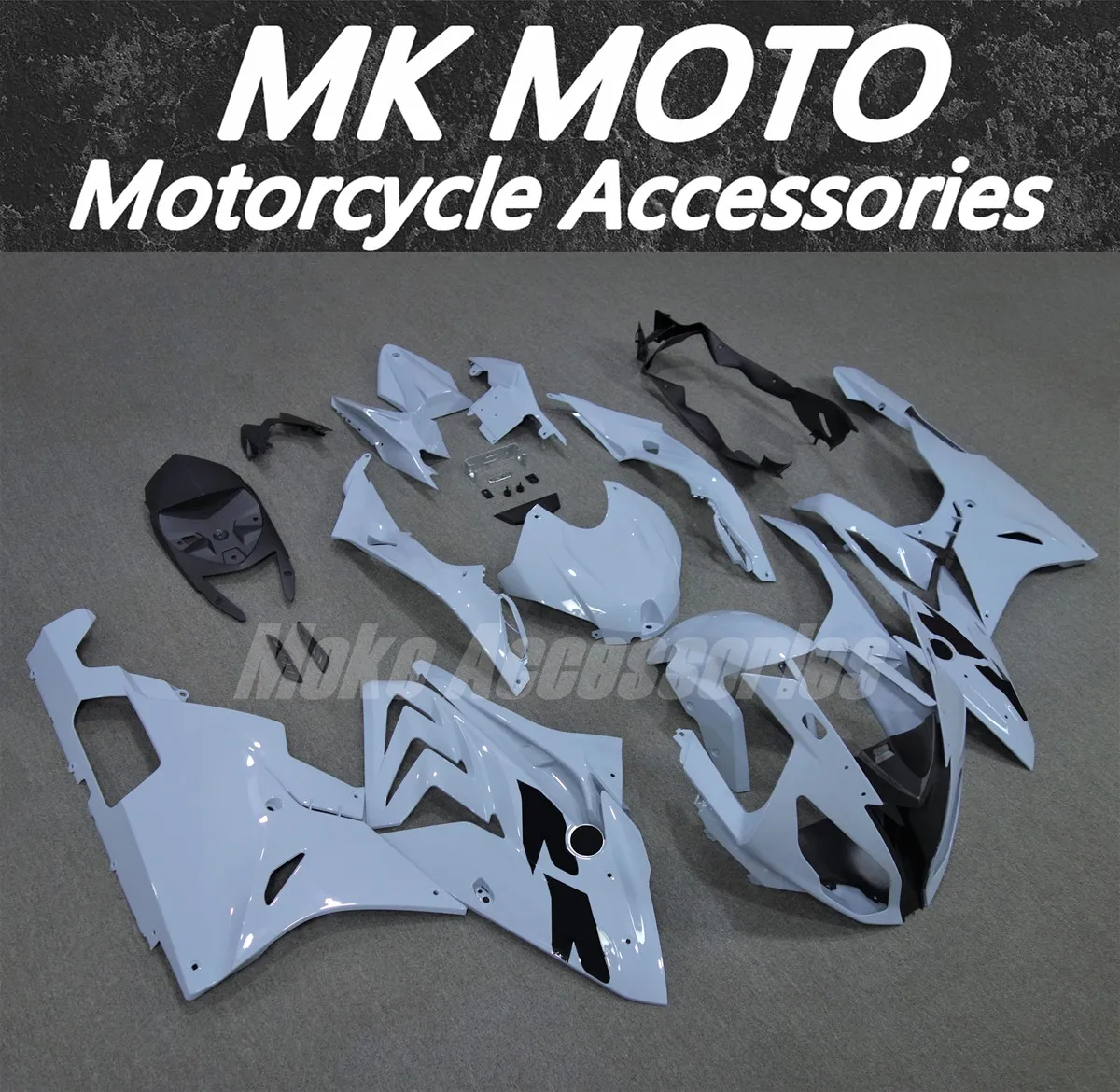 

Комплект обтекателей для S1000rr 2015-2016, высококачественный АБС-пластик, серый с черным, литье под давлением