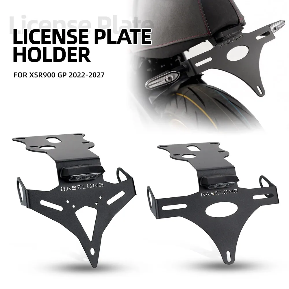 XSR 900 GP 2026 License Plate Holder For Yamaha XSR900GP 2024 2025-2027 Motorcycle Rear Fender Eliminator Bracket KIT XSR900
