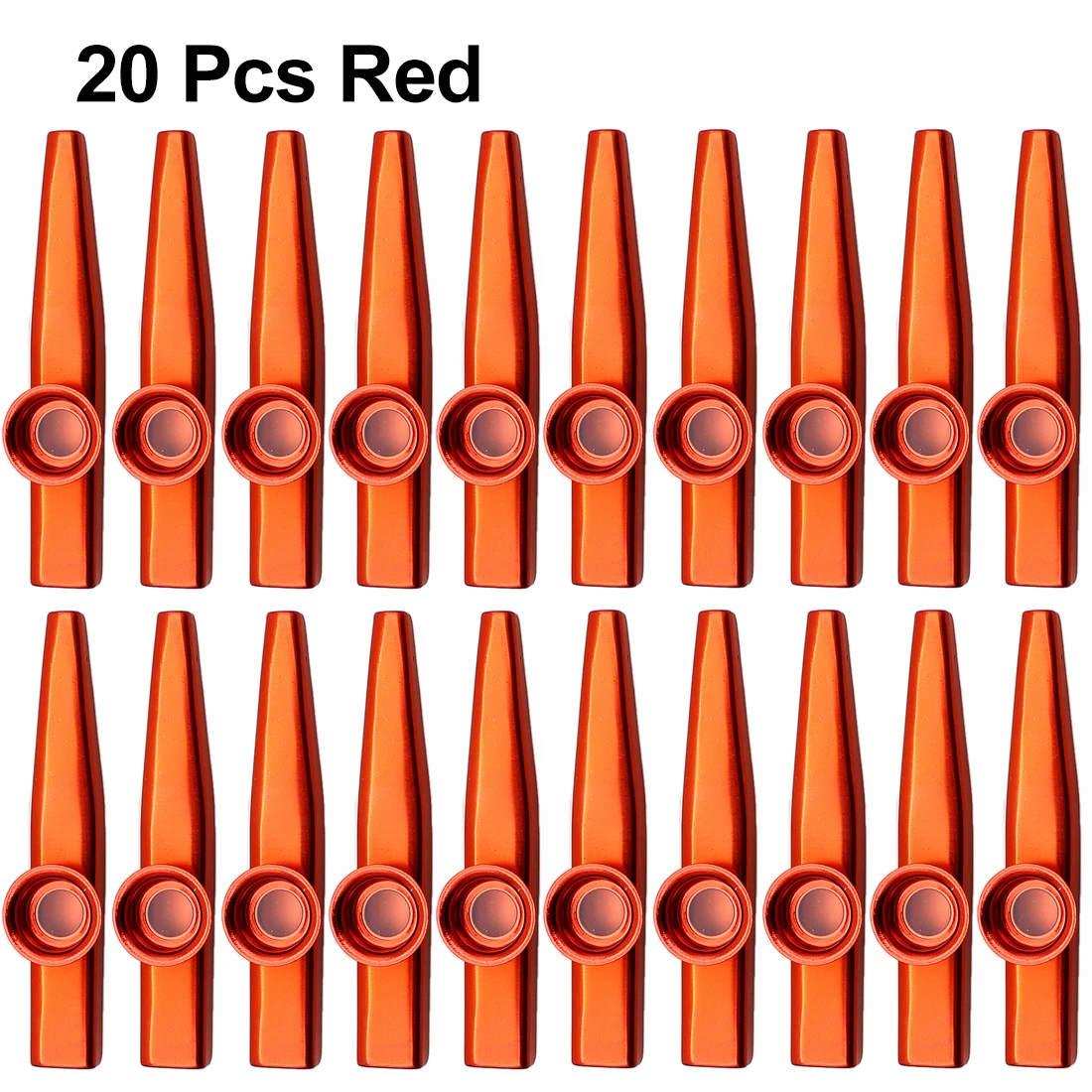 10/20 Stuks Kazoo Metalen Kleurrijke Kazoos Orff Muziekinstrumenten Fluiten Membraan Mond Kazoos Gitaar Mate Lichtgewicht Kazoo