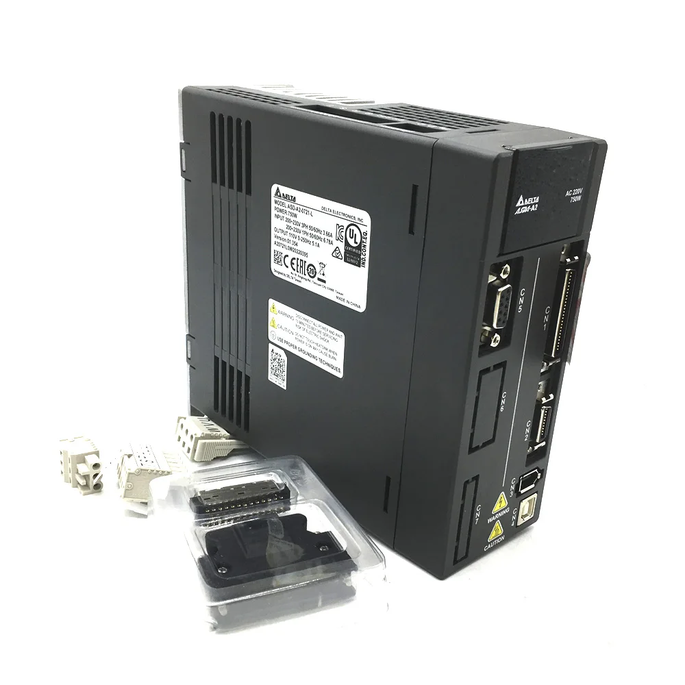 400/750W Delta Servo Motor Driver A2 Kit AC 220V 3000 pliable ASD-A2-0421-L/U/E/F/M ASD-A2-0721-L/U/E/F/M ECMA-C10807RS ECMA-C10604RS