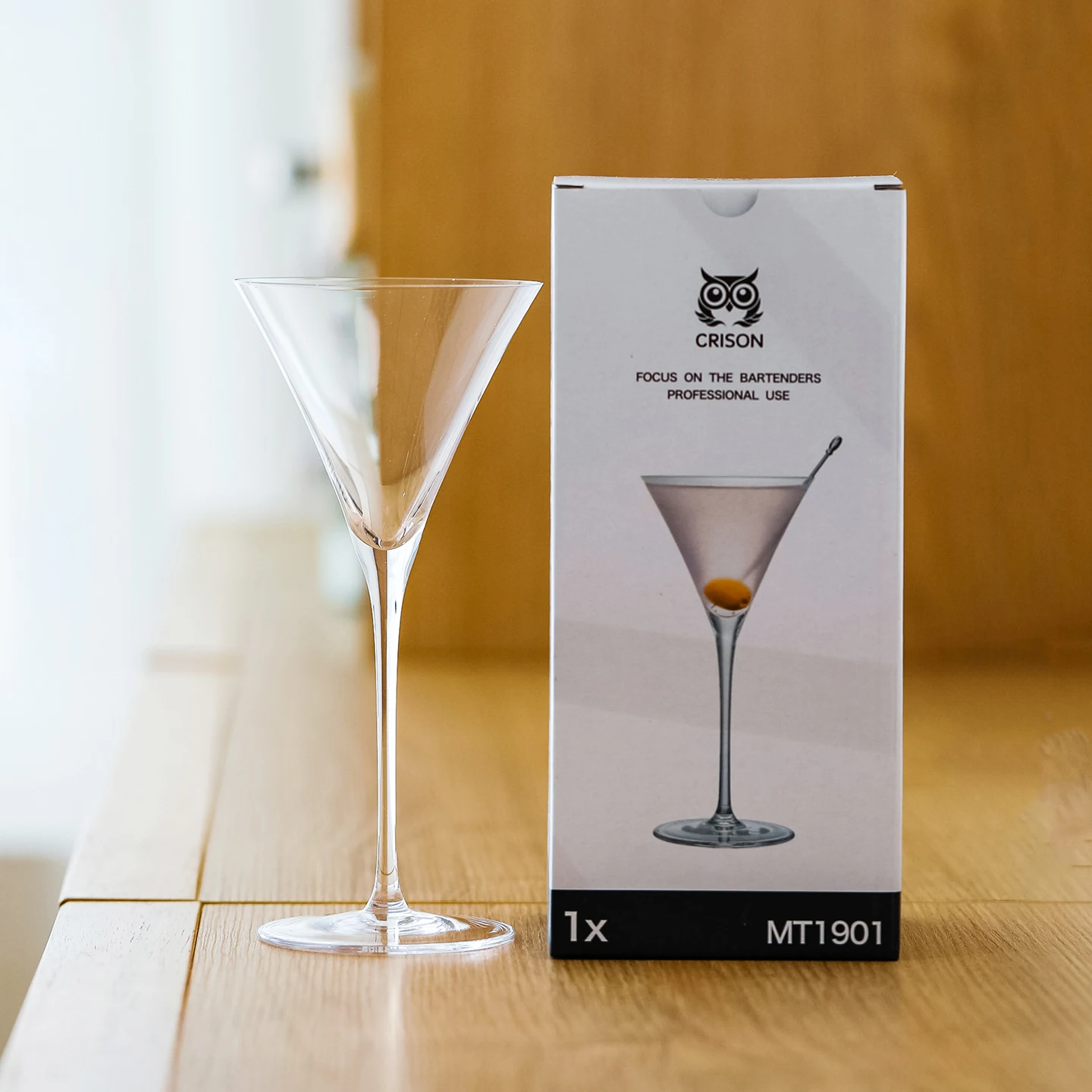 MT1901 CRISON Japanese style Martini Crystal Cocktail Cup Wedding Party Cocktail Party Glass Cup 145ml
