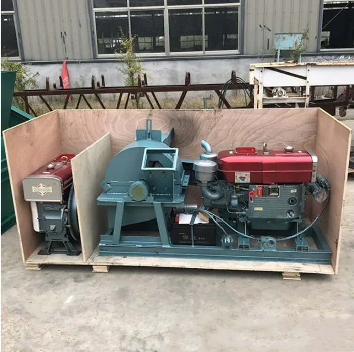 Bosbouwmachines Houtversnipperaar Machine / Multifunctionele houtbreker Log Slijpapparatuur Zaagsel Scheren Making Machines