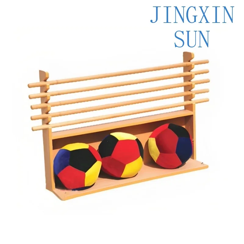 Gymnastics sticks and throwing balls (horizontal) Upper limb balance and coordination exercise equipment