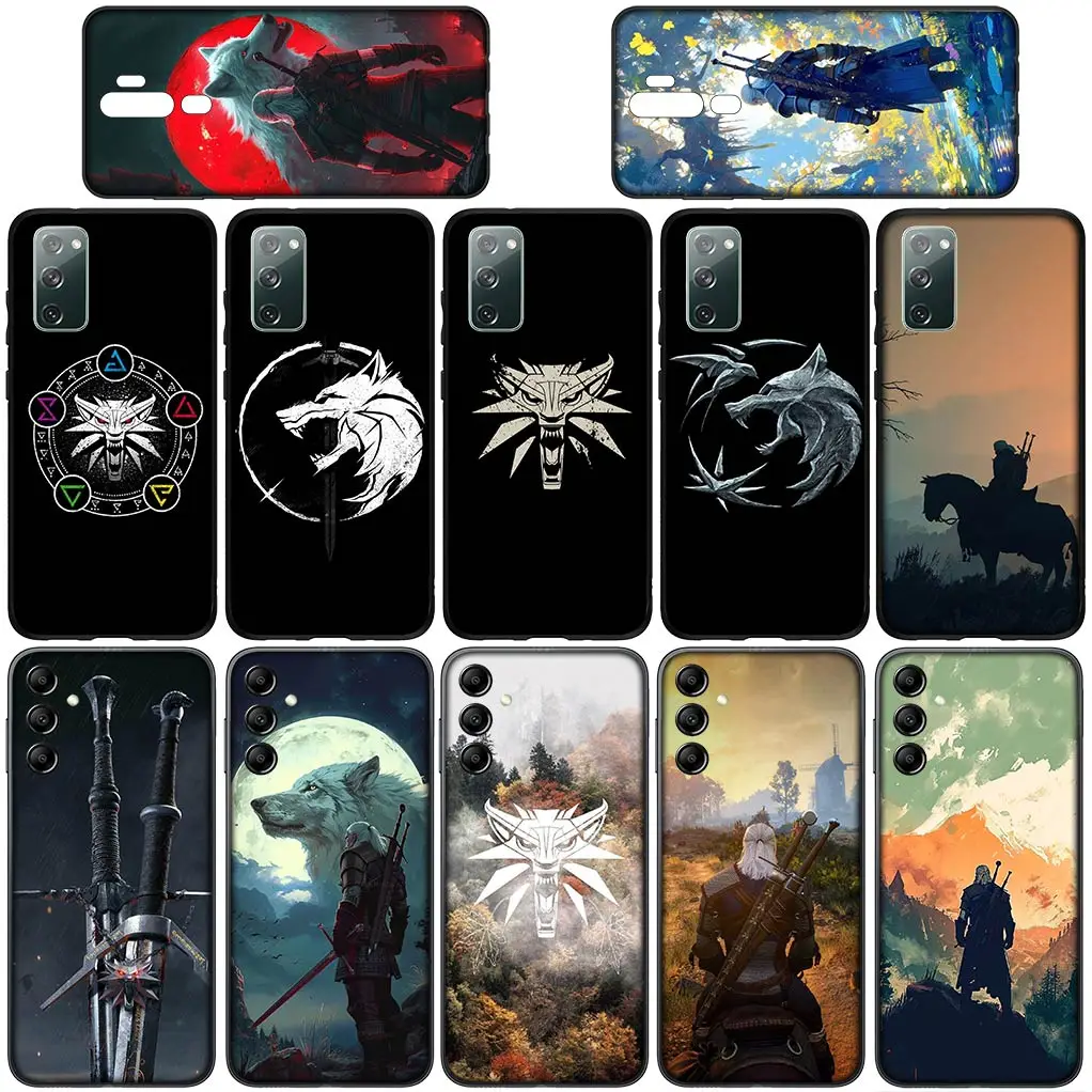 New High-End W-Witchers Game Cover Phone Case for Xiaomi Redmi Note 13 13C A3 A3X Mi POCO F6 F5 X6 Pro + 5G 4G Flexible Coque